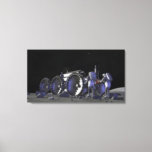 Künftige Weltraumforschungsmissionen 9 Leinwanddruck (Vorderseite)