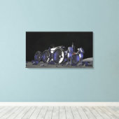 Künftige Weltraumforschungsmissionen 9 Leinwanddruck (Insitu (Holzboden))