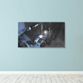 Künftige Weltraumforschungsmissionen 9 Leinwanddruck (Insitu (Holzboden))