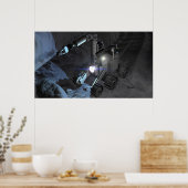 Künftige Weltraumforschungsmissionen 9 Poster (Küche)