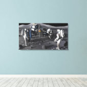 Künftige Weltraumforschungsmissionen Leinwanddruck (Insitu (Holzboden))