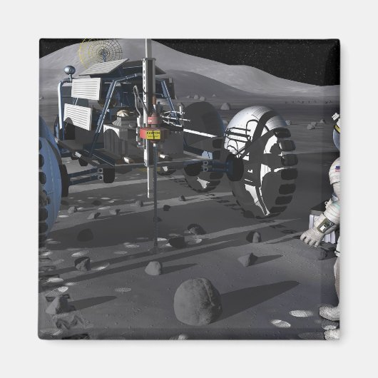 Künftige Weltraumforschungsmissionen Magnet (Vorne)