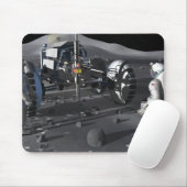 Künftige Weltraumforschungsmissionen Mousepad (Mit Mouse)