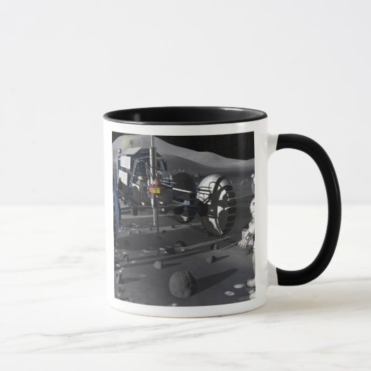 Künftige Weltraumforschungsmissionen Tasse (Rechts)