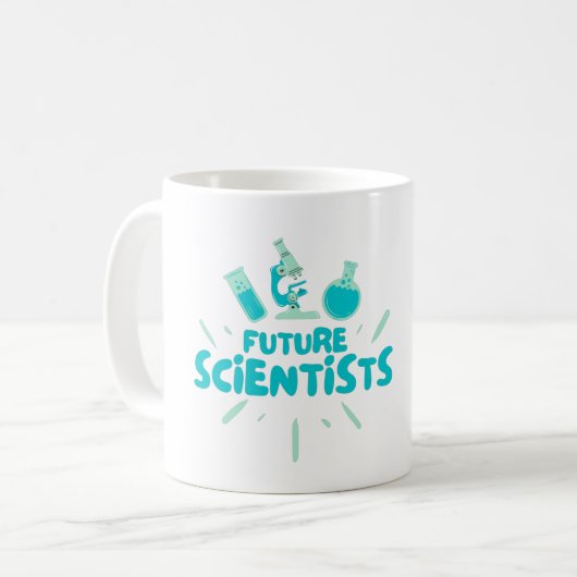 KÜNFTIGE WISSENSCHAFTLER - LABLIFE KAFFEETASSE (Vorderseite Links)