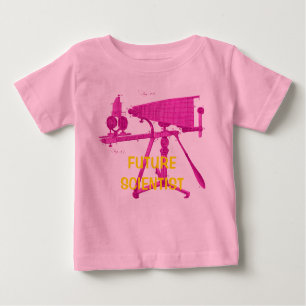 KÜNFTIGE WISSENSCHAFTLER - MIKROSKOP DES 18. JAHRH BABY T-SHIRT