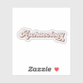 Künftiger Archäologe, Archäologisches Sprichwort Aufkleber (Blatt)