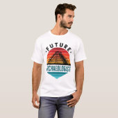 Künftiger Archäologe T-Shirt (Vorne ganz)