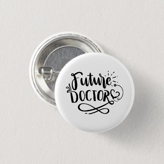 Künftiger Arzt Button (Vorne & Hinten)