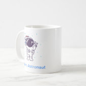 Künftiger Astronaut Kaffeetasse (Vorderseite Links)