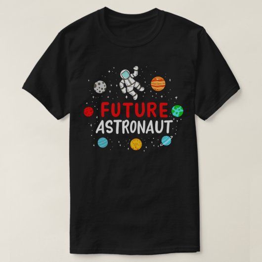 Künftiger Astronaut T-Shirt (Design vorne)