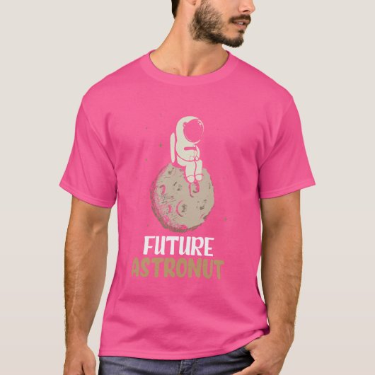 Künftiger Astronaut T-Shirt (Vorderseite)