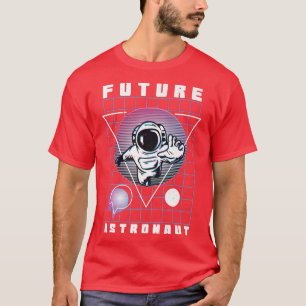 Künftiger Astronauten Raumfahrer auf dem Mond für T-Shirt