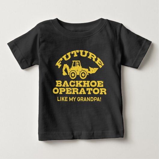 Künftiger Backhop-Betreiber wie mein Großvater Baby T-shirt (Vorderseite)