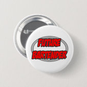 Künftiger Barkeeper Button (Vorne & Hinten)