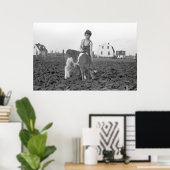 Künftiger Bauer 1940 Poster (Heimbüro)