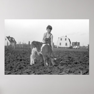 Künftiger Bauer 1940 Poster