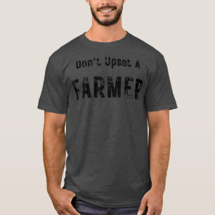 Künftiger Bauer Farm Bauern Vintag Angry Bauer Qu T-Shirt
