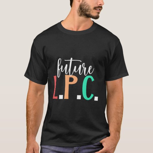 Künftiger Beruflicher Berater für LPCs T-Shirt (Vorderseite)