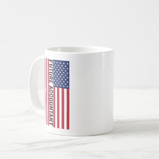 Künftiger Buchhalter Kaffeetasse (Vorderseite Links)