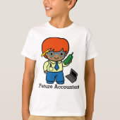 Künftiger Buchhalter T-Shirt (Vorderseite)