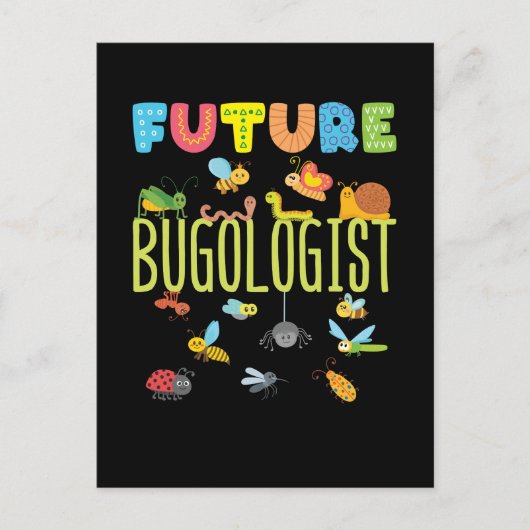 Künftiger Bugologe Bug Insect Collector Postkarte (Vorderseite)