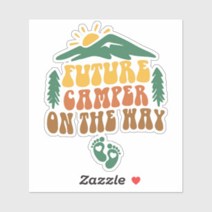 Künftiger Camper unterwegs Aufkleber