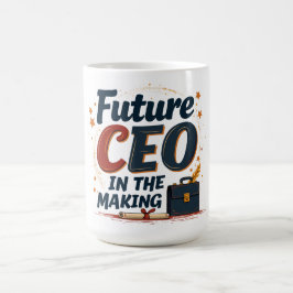 Künftiger CEO im Unternehmen Kaffeetasse