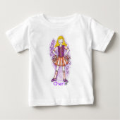 Künftiger Cheerleader Amerikas! Baby T-shirt (Vorderseite)
