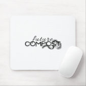 Künftiger Compost mit Wurm (dunkel) Aufkleber Mousepad (Mit Mouse)