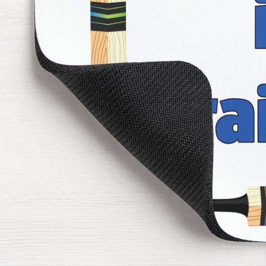 Künftiger Cricketer oder Cricketer im Training Mousepad (Ecke)