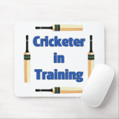 Künftiger Cricketer oder Cricketer im Training Mousepad (Mit Mouse)