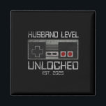 Künftiger Ehemännergrünniger 2025 Gamer Wedding L Magnet<br><div class="desc">Künftiges Ehemännergeisen im Jahr 2025,  das bis zum Frühjahr 2025 aufstieg,  hat Bachelor Party Groom für Männer</div>