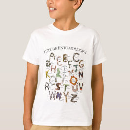Künftiger Entomologe | Bug Lover Alphabet | Insekt T-Shirt