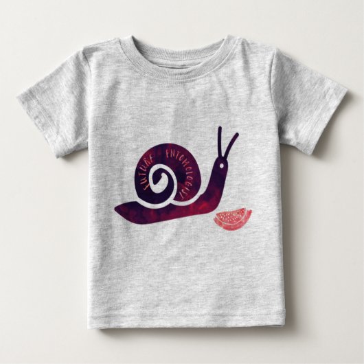 Künftiger Entomologe Snail Kleinkind Boys Shirt Lo (Vorderseite)