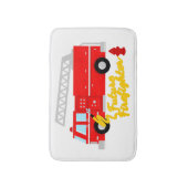 Künftiger Feuerwehrfahrzeug Badematte (Vorderseite Vertikal)