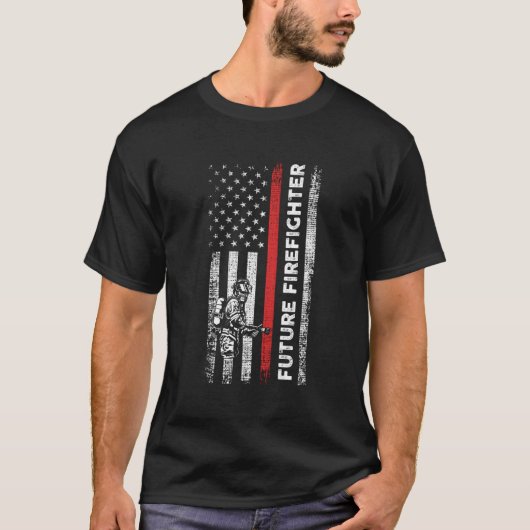 Künftiger Feuerwehrmann T-Shirt (Vorderseite)