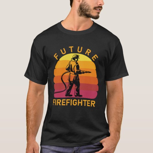 Künftiger Feuerwehrmann T-Shirt (Vorderseite)