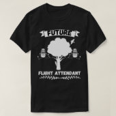 Künftiger Flugbegleiter T-Shirt (Design vorne)