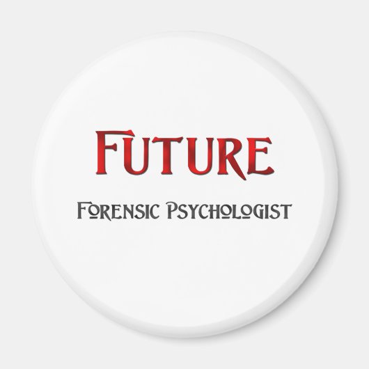 Künftiger forensische Psychologe Magnet (Vorne)