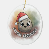 Künftiger Geologe Keramik Ornament (Links)