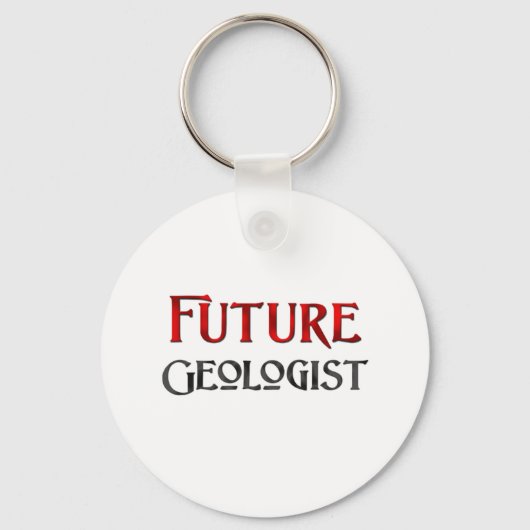 Künftiger Geologe Schlüsselanhänger (Vorderseite)