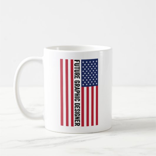 Künftiger Grafikdesigner Kaffeetasse (Links)