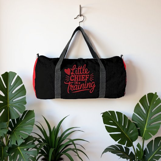 Künftiger Häuptling in Ausbildung Duffle Bag