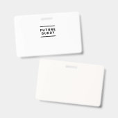 Künftiger Haushalt Ausweis (Vorder- & Rückseite)