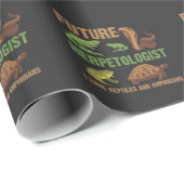 Künftiger Herpetologe Reptile Amphibien Fan Kid Geschenkpapier (Rolleneckpunkt)