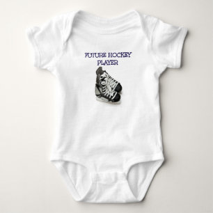 KÜNFTIGER HOCKEY PLAYER BABY STRAMPLER