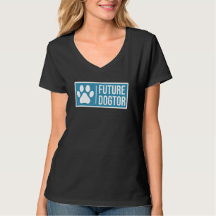 Künftiger Hund - Tiergeschenk Zukunft Veterinär-Ti T-Shirt