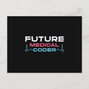 Künftiger ICD-Coder-Programmierer Postkarte