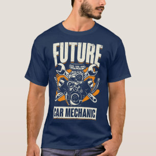 Künftiger Kfz-Mechanismus T-Shirt